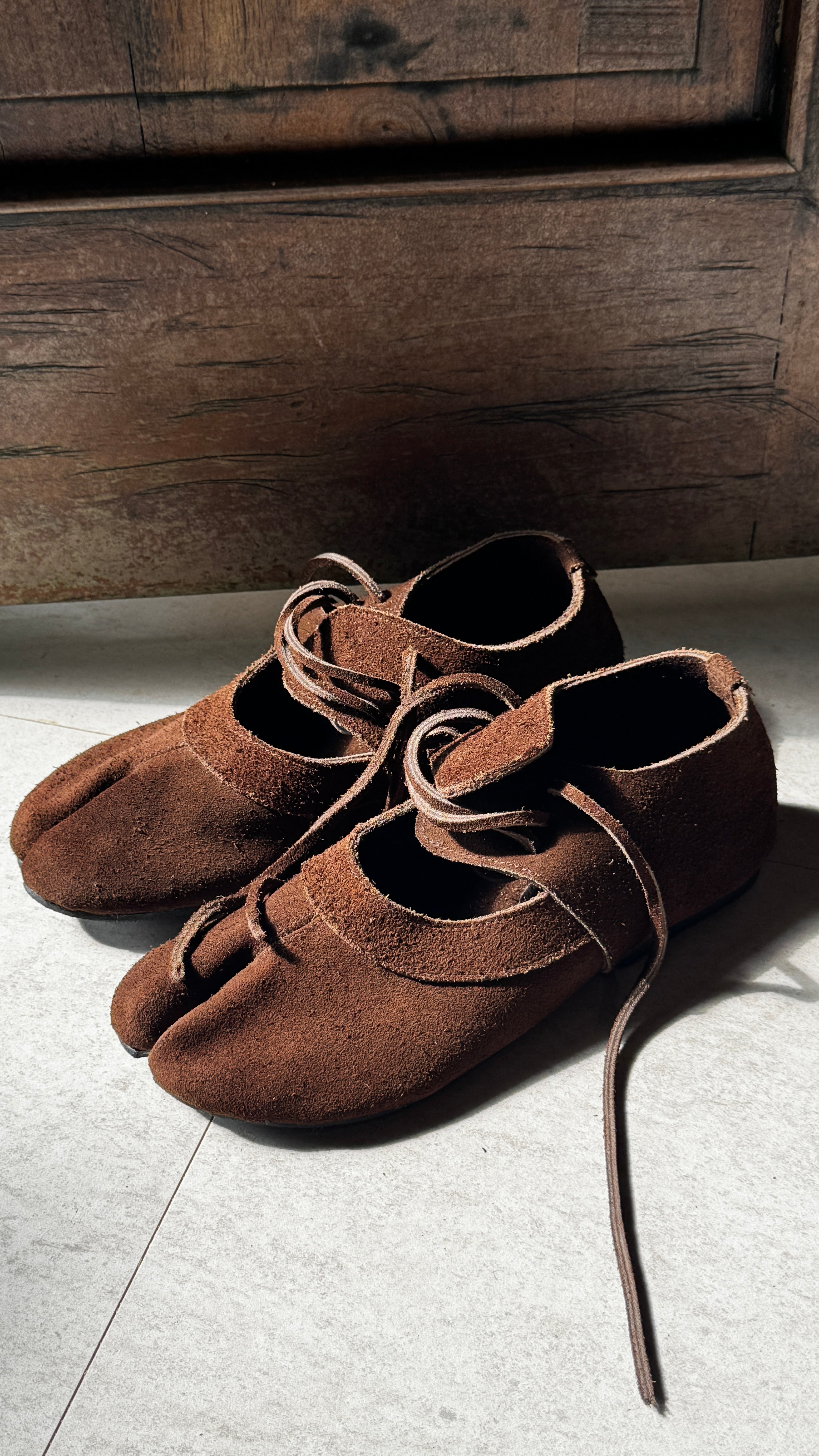 Ninja Shoes Brown ropes