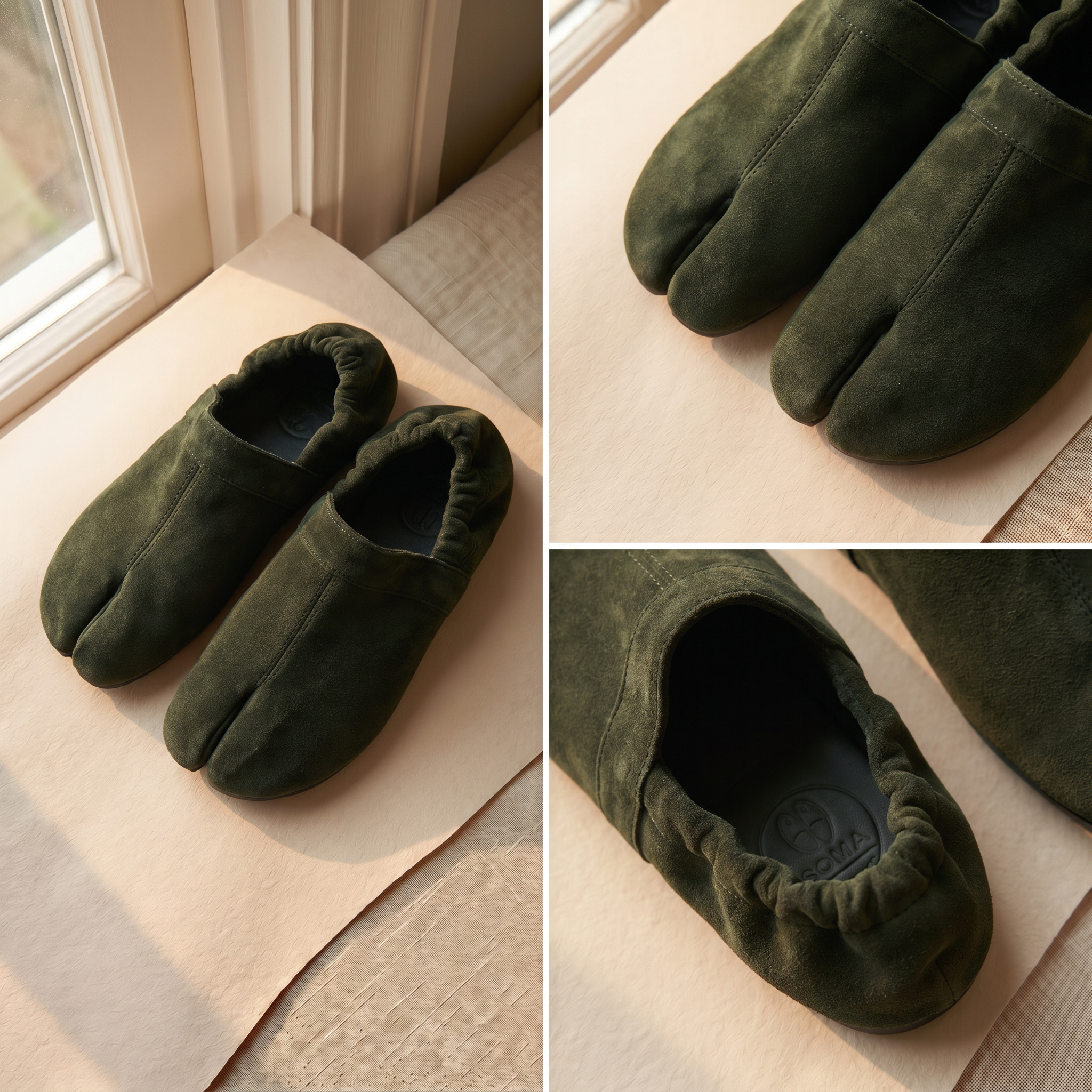 Ninja Shoes Dark Green