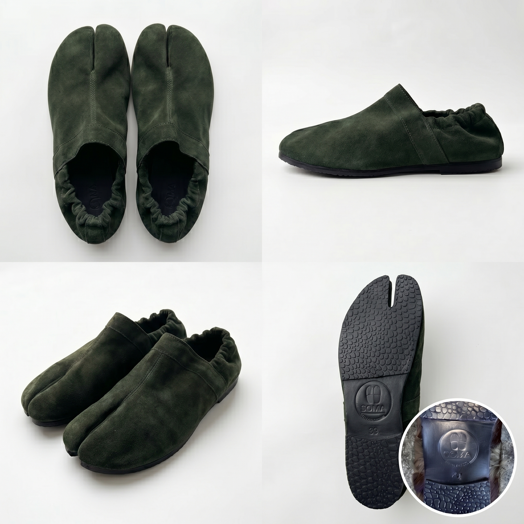 Ninja Shoes Dark Green